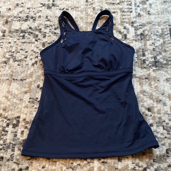 Athleta High Neck Bra Cup Bra‎ Tankini - Picture 2 of 10